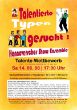 Plakat TALENTE Wettbewerb 14. 06. 08.